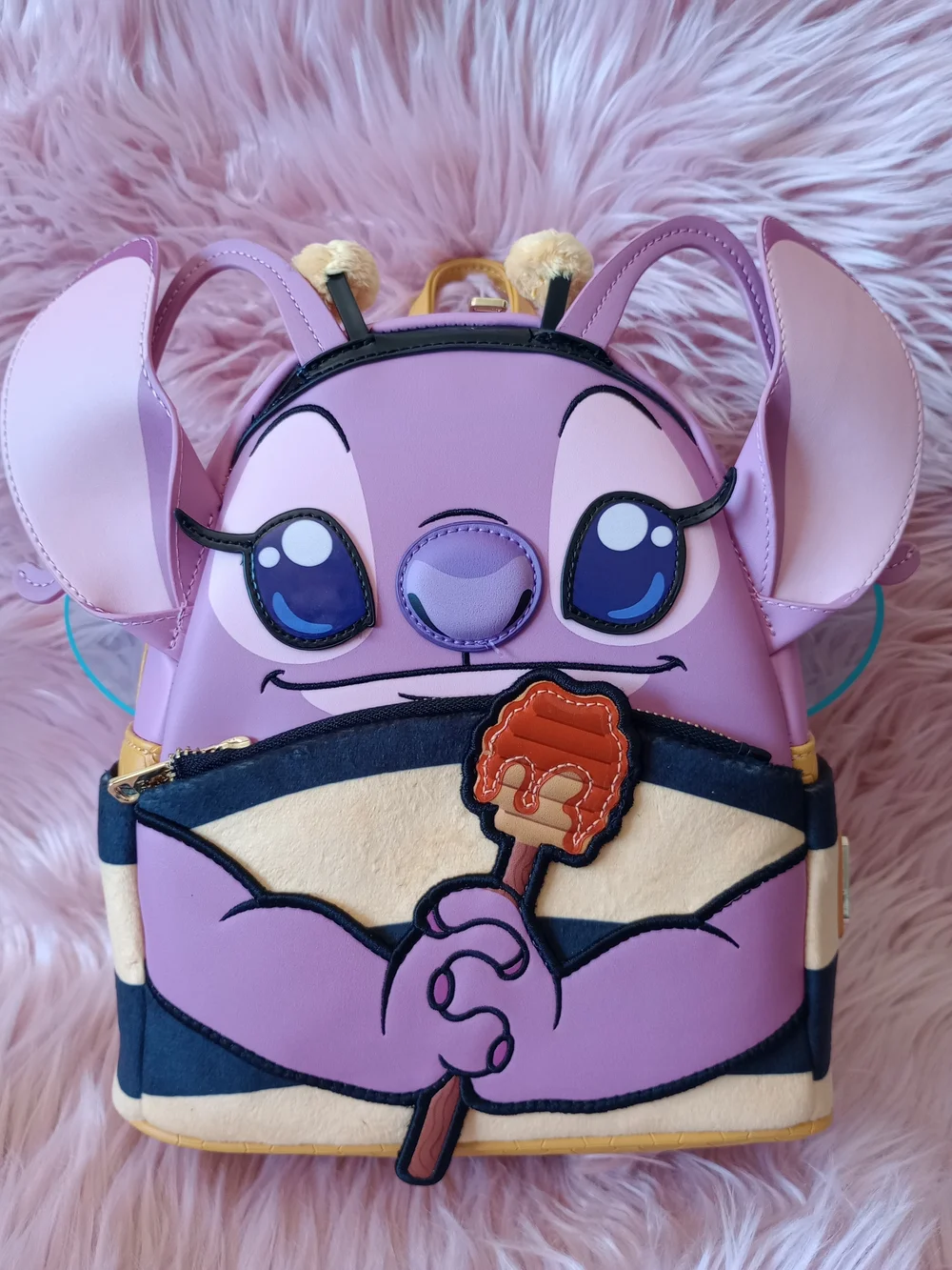 Lilo & Stitch Angel Bumblebee Costume Cosplay Mini Backpack